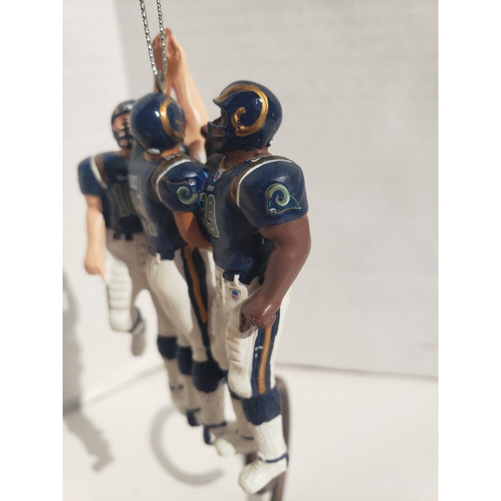 Greatest Show On Turf St Louis Rams Christmas NFL Ornament Holt Burger Jackson - Picture 9 of 13